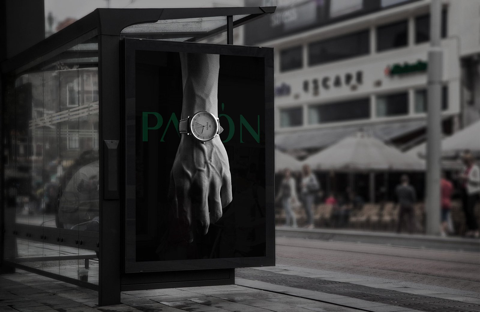Pavon Watches poster ad design