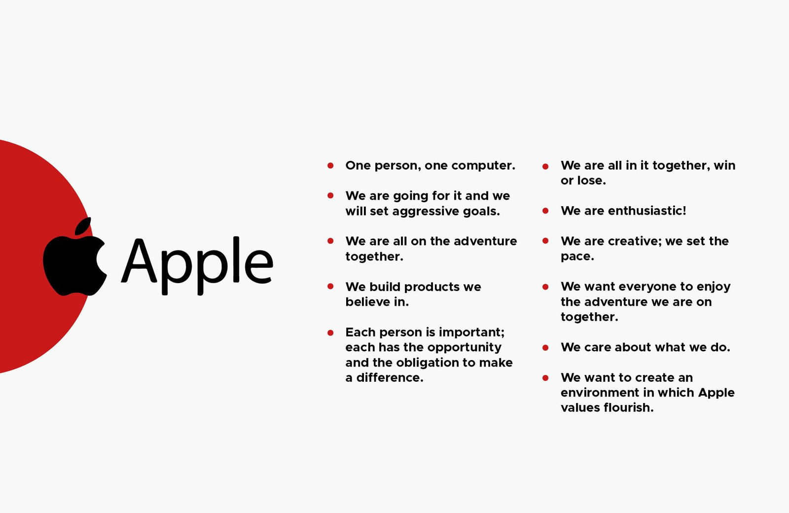 apple brand values - Hamdi designs