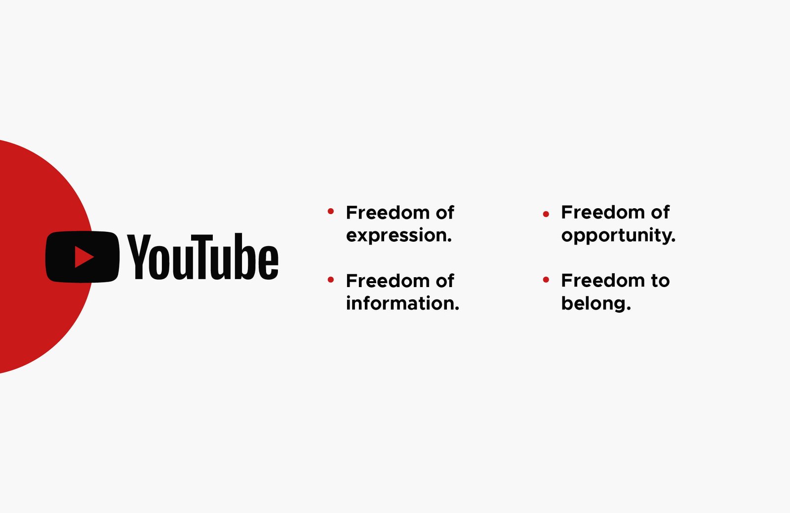 YouTube Brand Values - Hamdi Designs