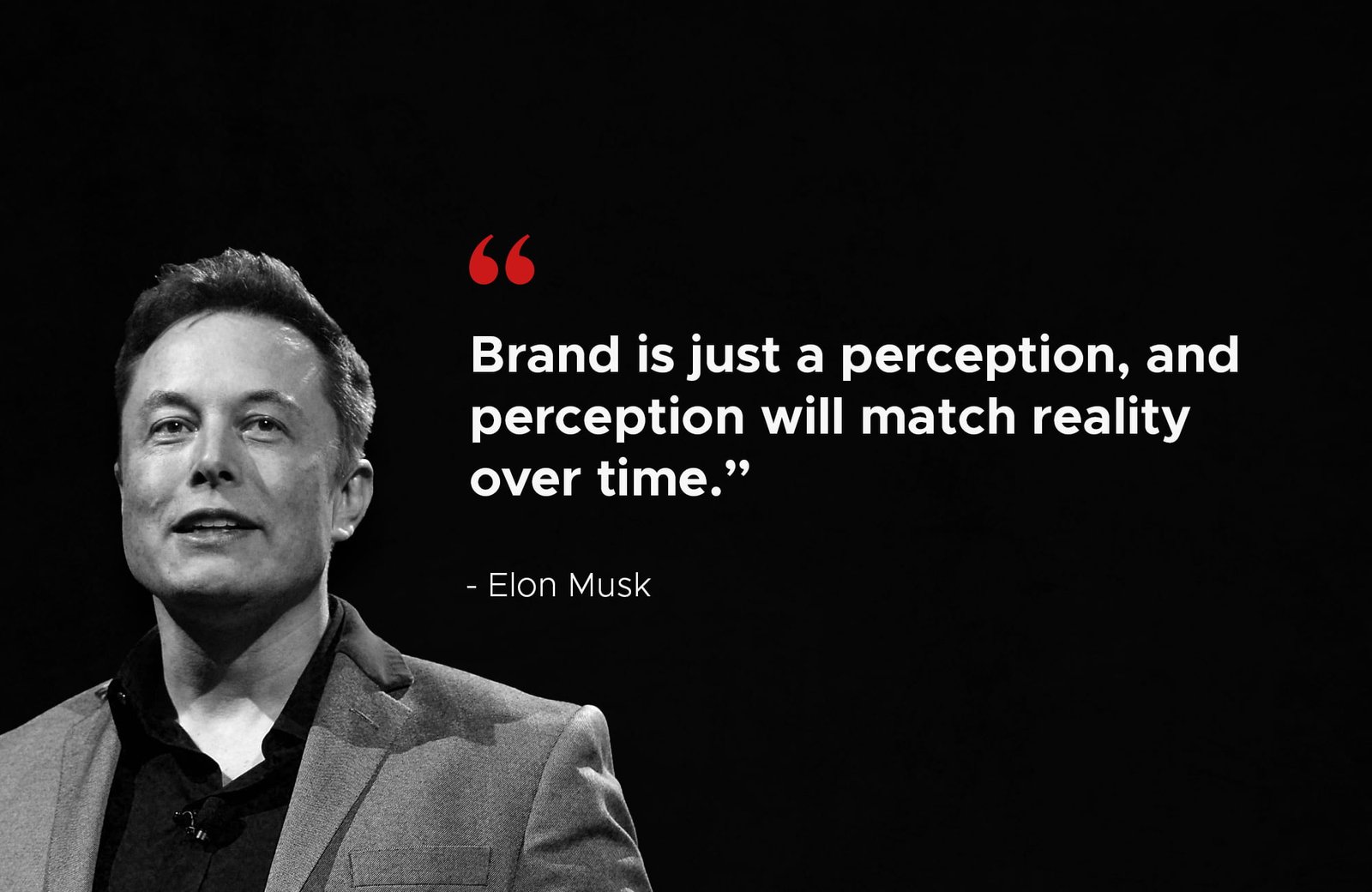 Brand vision quote by Elon musk - Hamdi designs