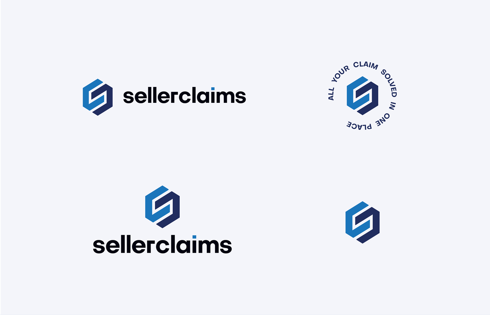 seller claims logo design variations