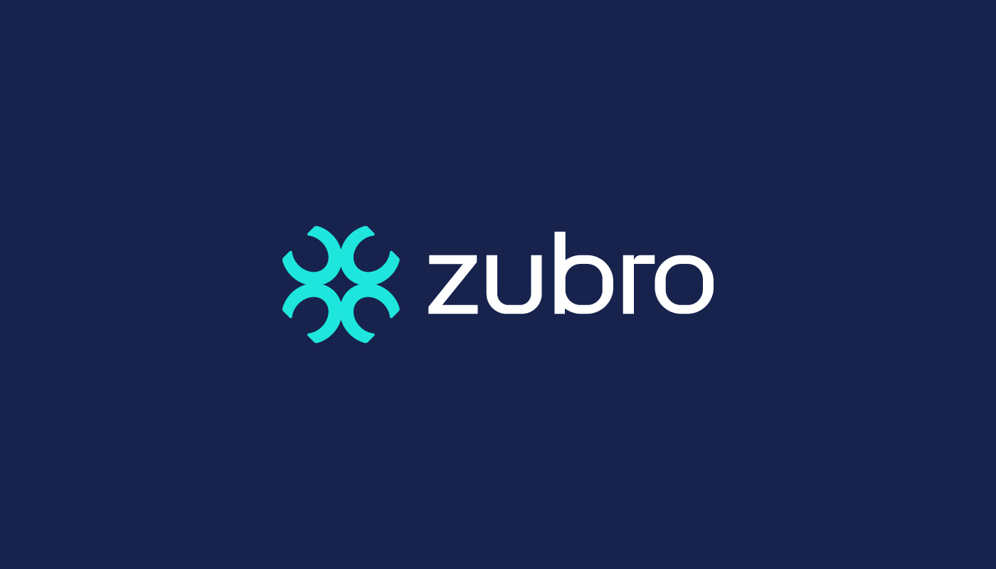 Different logo lockups for Zubro