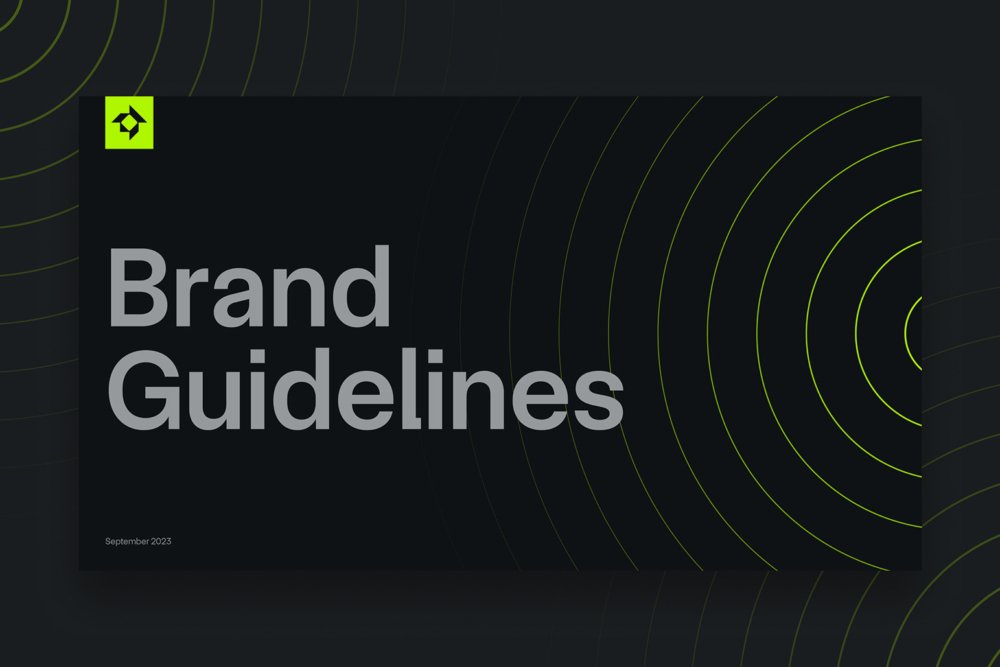 Overtonez Professional Brand Guidelines Template Cover Page for Adobe Illustrator and InDesign
