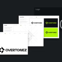 Overtonez Brand Guidelines Template Logo Design Pages