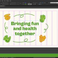 PickMeGreen Playful Brand Guidelines Template InDesign Template
