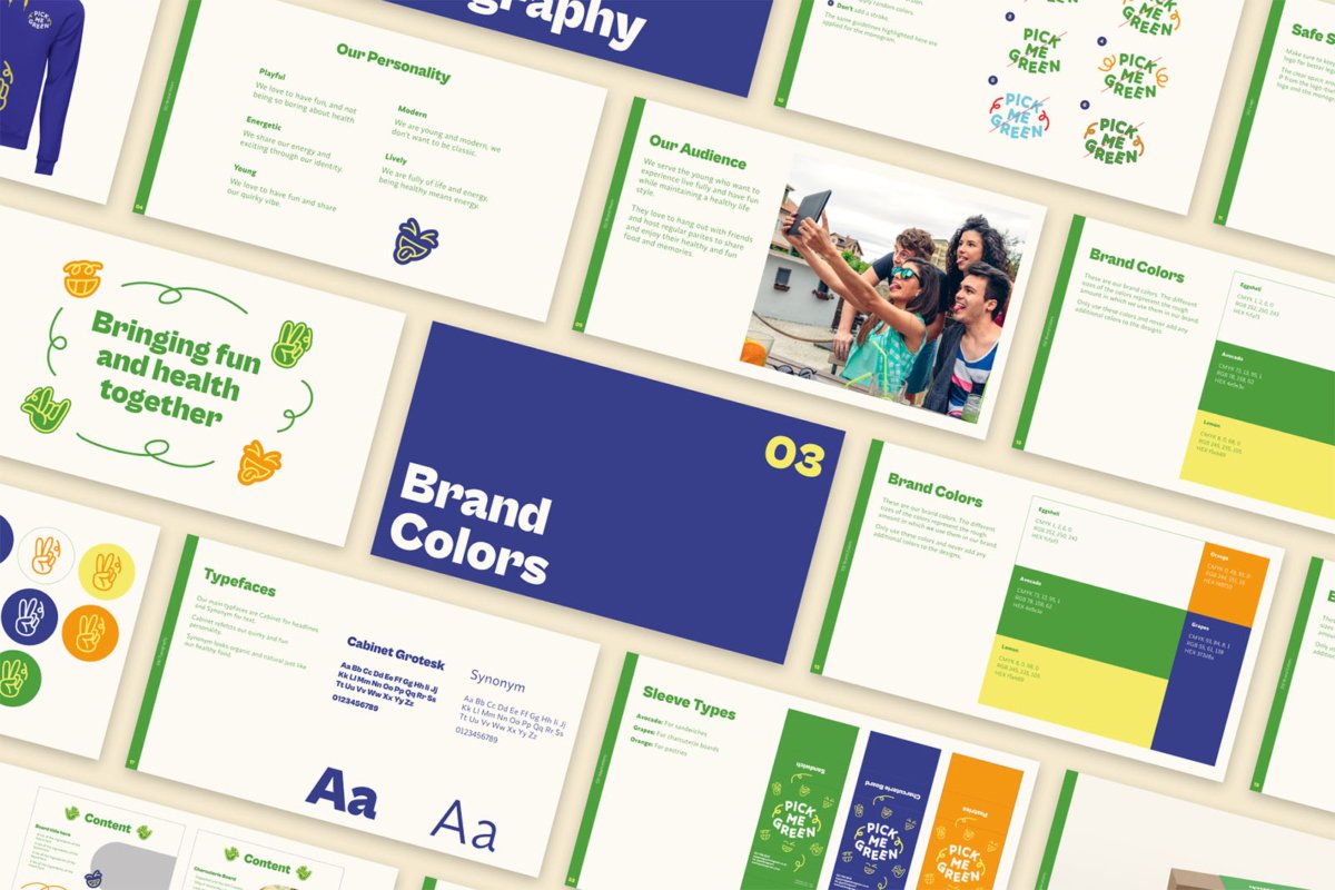 PickMeGreen Brand Guidelines Template - Image 3