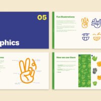 PickMeGreen Brand Guide Template Graphics Pages