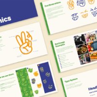 PickMeGreen Lively Brand Guidelines Template Pages