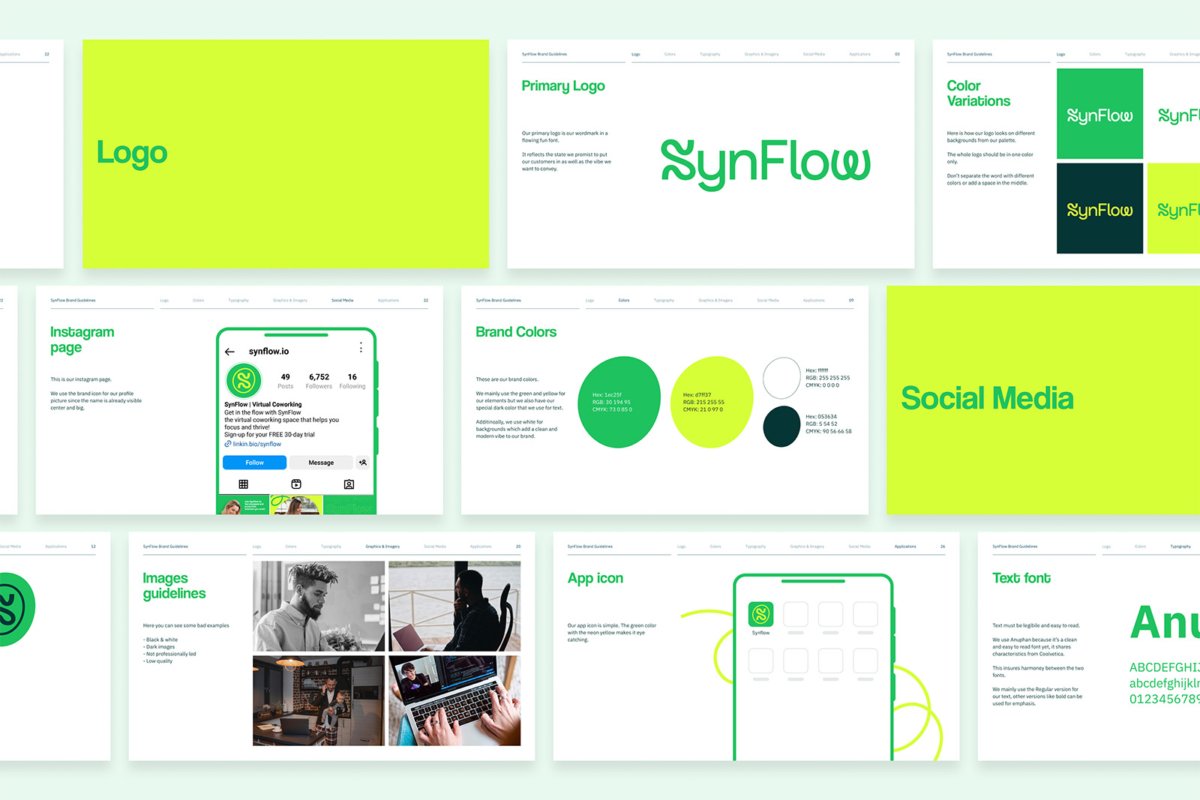 Synflow Brand Guidelines Template - Image 7