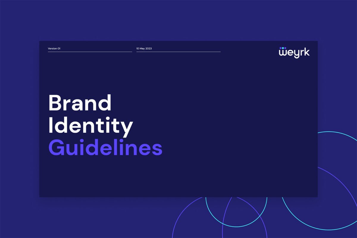 Werk Brand Guide Template Cover