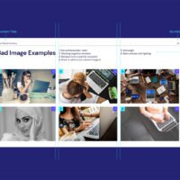 werk agency brand guide template imagery page