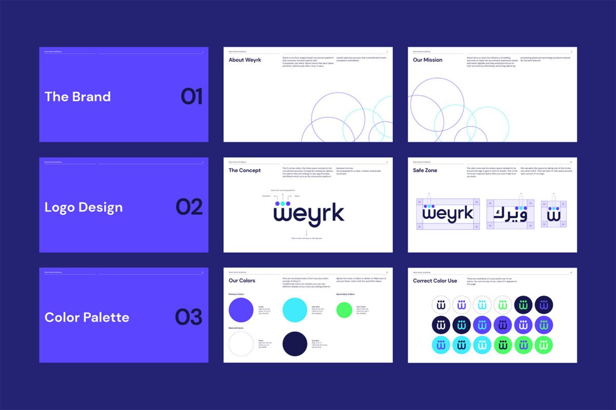 Werk Brand Guide Template CR 9