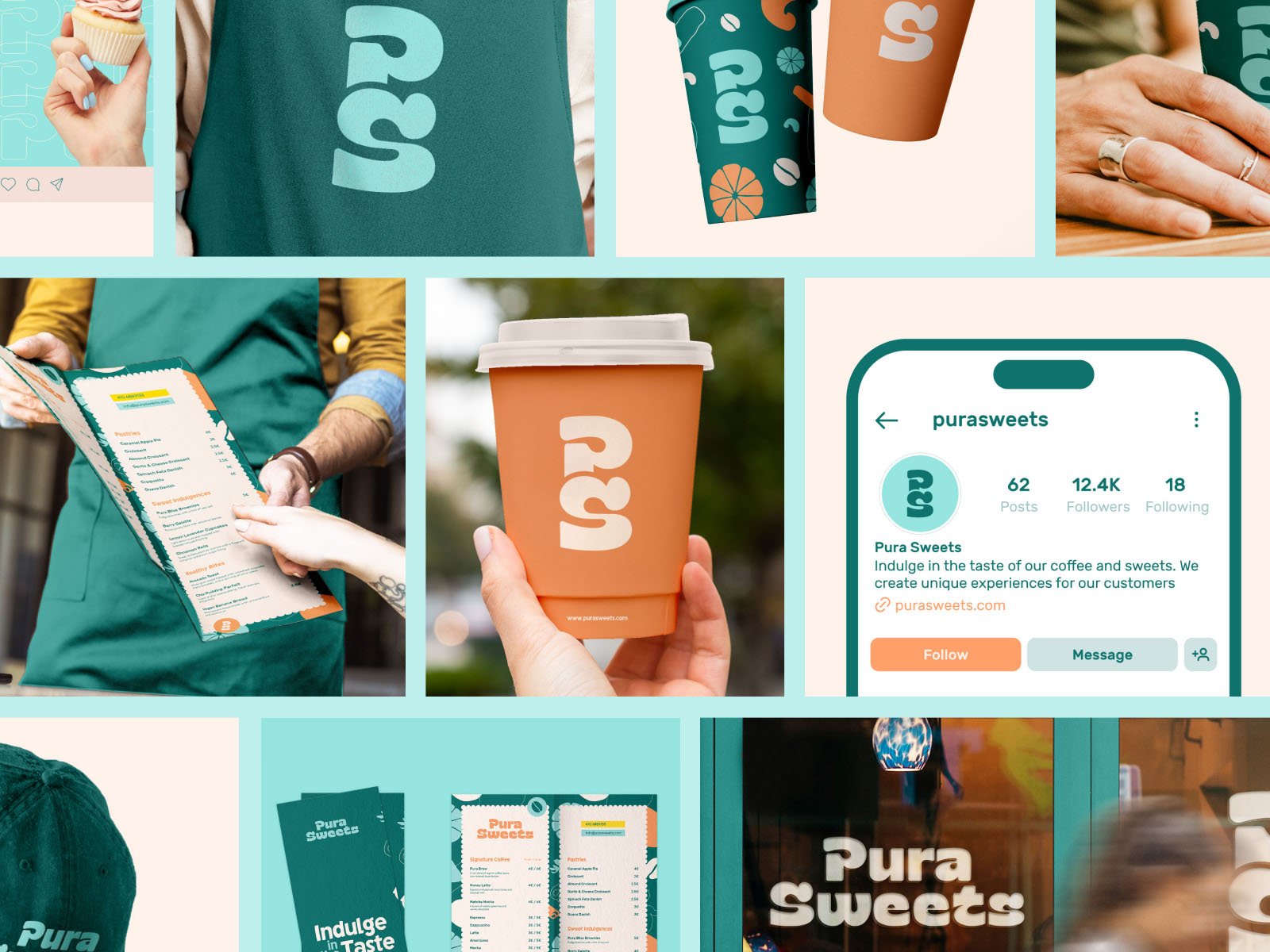 Different graphic mockups
