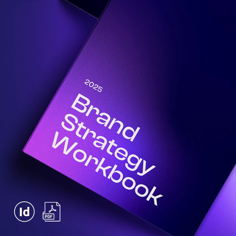brand strategy workbook template cover hamdi designs order bump